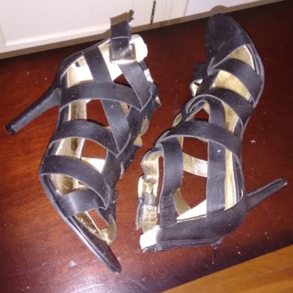 Rampage black sandals